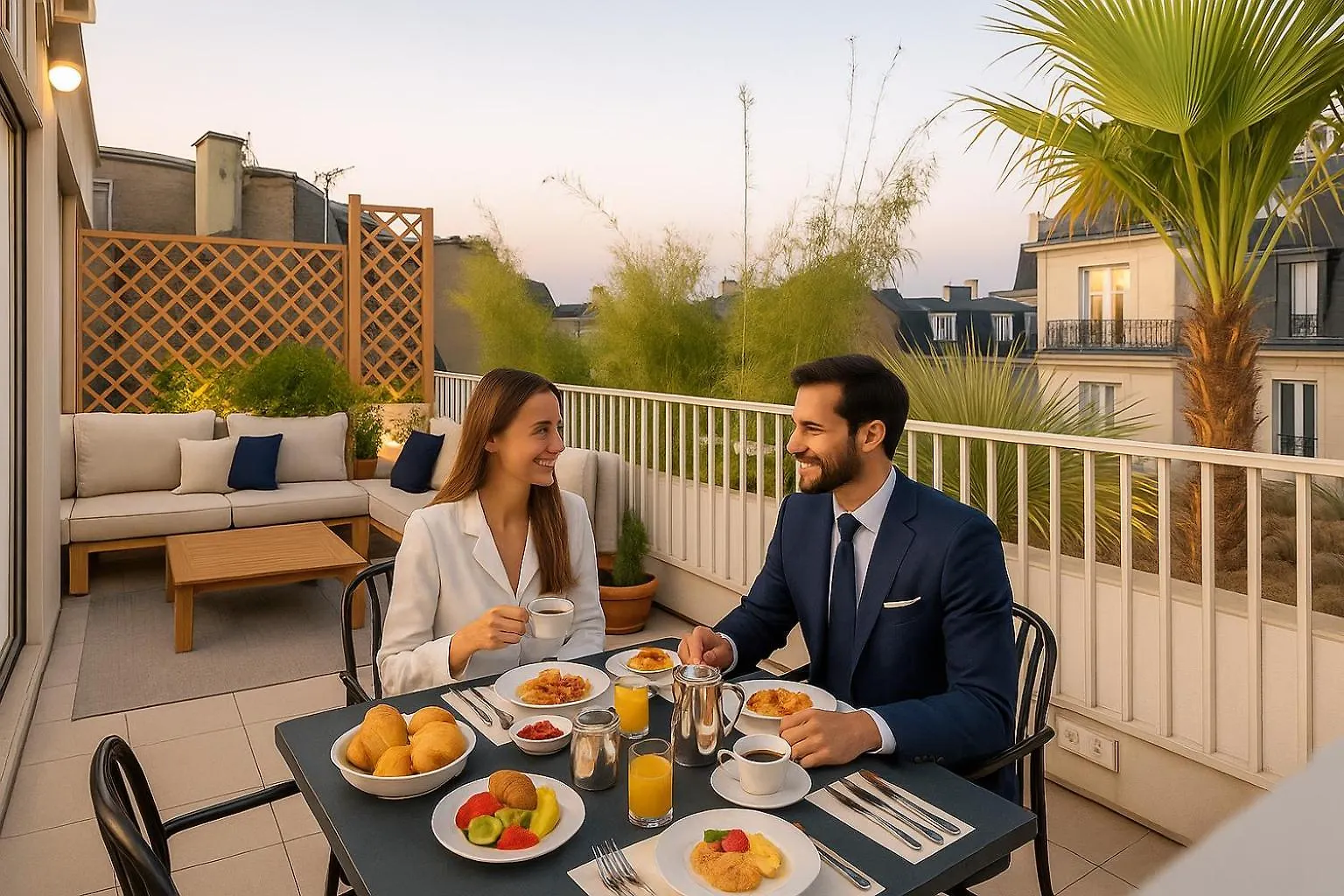 Les Terrasses De L Arc Apartment Paris